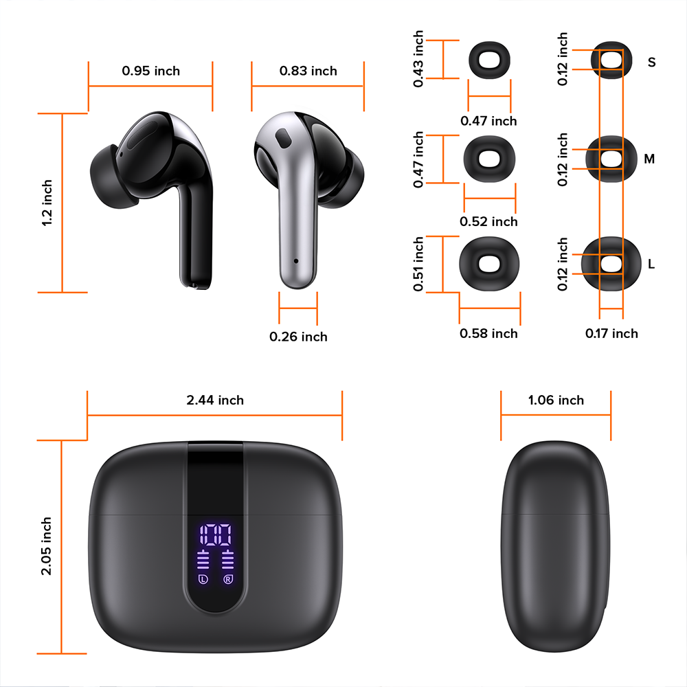 TAGRY X08 True Wireless Earbuds