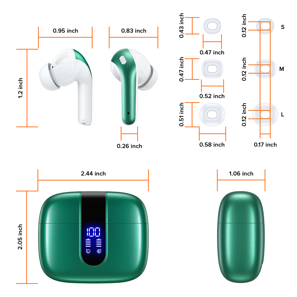 TAGRY X08 True Wireless Earbuds